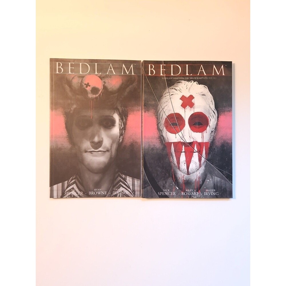 Bedlam #1 & #2 (Image Comics Malibu Comics October 2012) Nick Spencr Riley Rossm